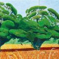 David Hockney Three Trees