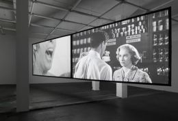 Douglas Gordon:  24 Hour Psycho Back and Forth and To and Fro (2008)