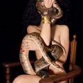 Self Portrait as Gia Condo with Snakes , 2012 — Marshall