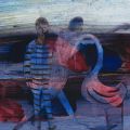 Sidney Nolan Convict and Mrs Fraser an bird c1959