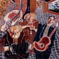 trio y cantora. (envio a la Bienal de la Habana 1992)